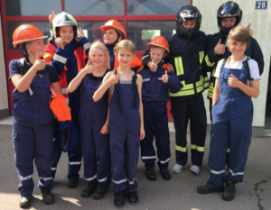 Gelungener Löschangriff zum Kinderfest in Brachwitz