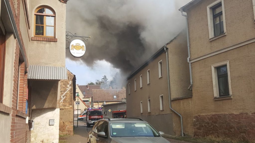 Einsatz 03-2018 Brand in Wohnhaus - FF Brachwitz