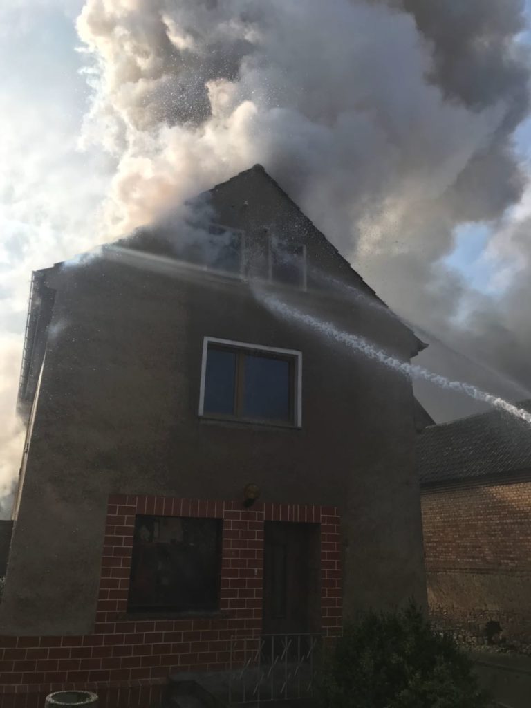 Einsatz 03-2018 Brand in Wohnhaus - FF Brachwitz