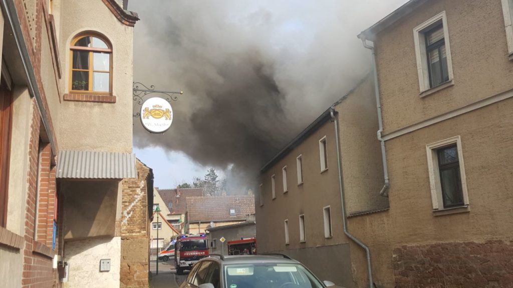 Einsatz 03-2018 Brand in Wohnhaus - FF Brachwitz