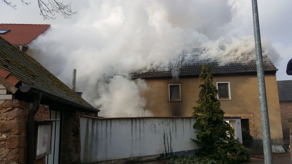 Einsatz 03-2018 Brand in Wohnhaus - FF Brachwitz