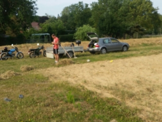 Volleyplatz erstrahlt in neuem Glanz - Brachwitz