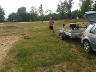 Volleyplatz erstrahlt in neuem Glanz - Brachwitz